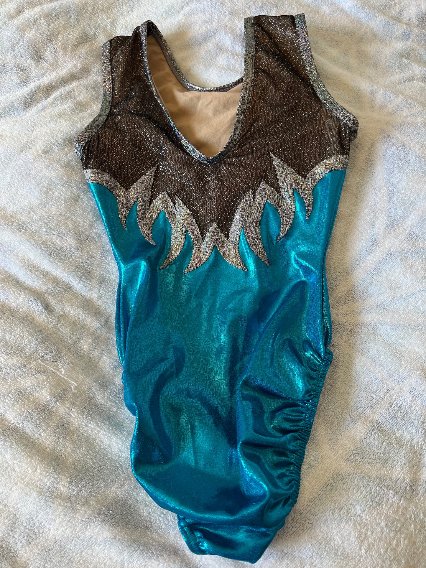 Milano Turquoise with silver detail