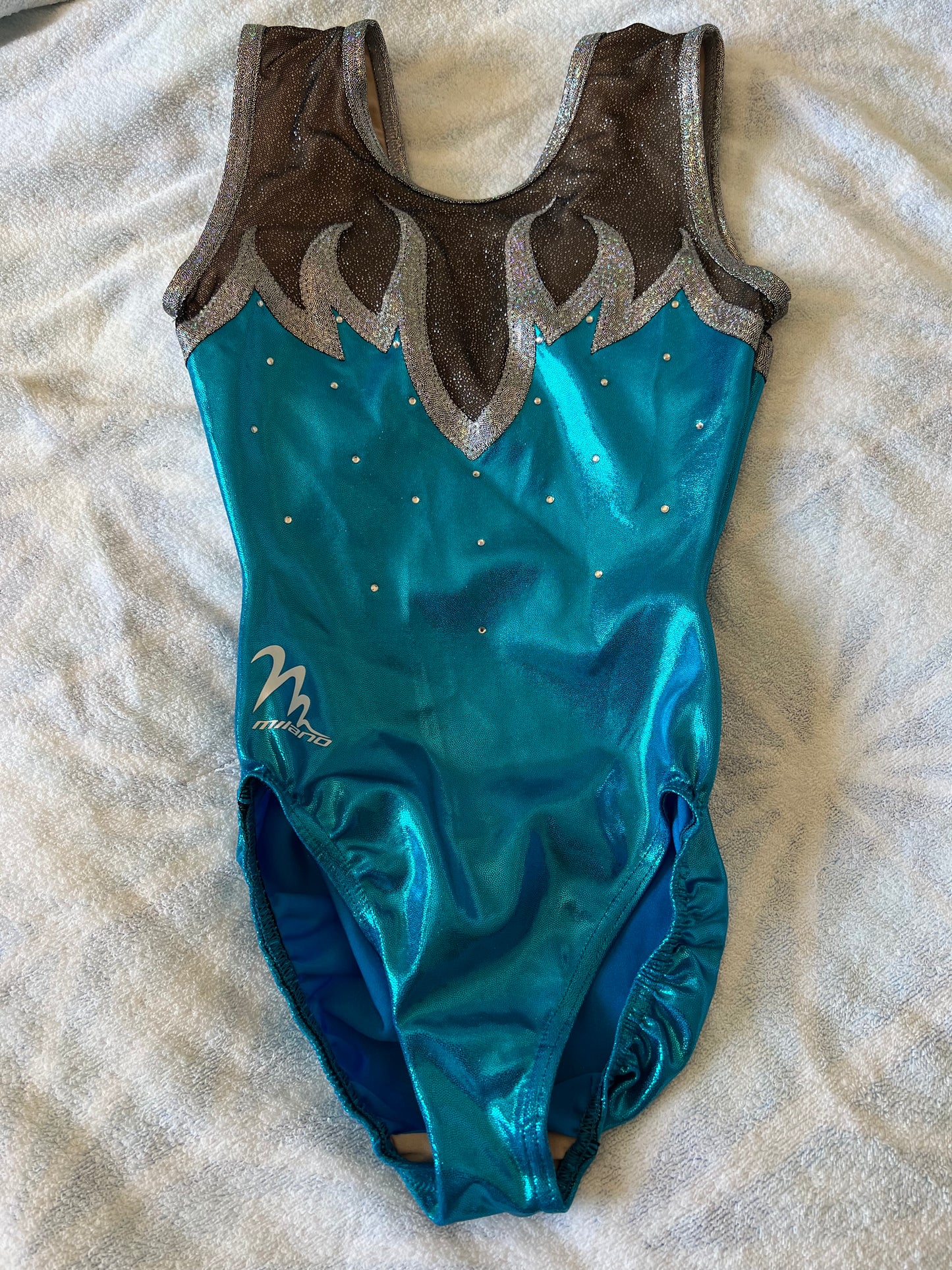 Milano Turquoise with silver detail