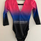 Milano Black, Blue, Purple and Pink with diamante detail - 3/4 sleeve