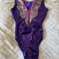 Milano Purple with lilac and silver detail