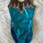 Milano Turquoise with silver detail