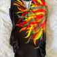 Milano Black with flames