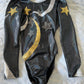 Milano Dark Grey long sleeve with silver and gold stars