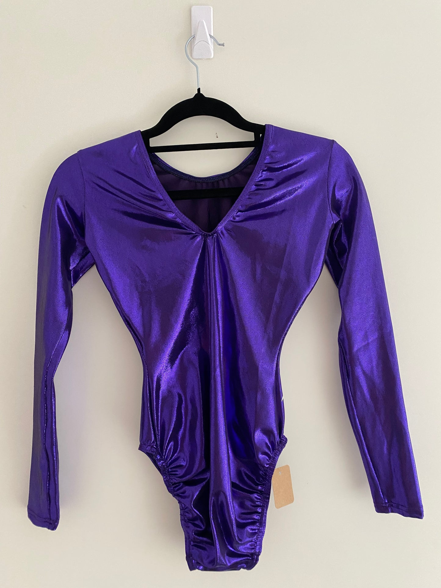 Milano Purple long sleeve with diamantes