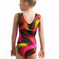 Milano Sheesha Sleeveless Gymnastics Leotard - Multi