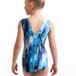 Milano Voodoo Sleeveless Gymnastics Leotard - Blue